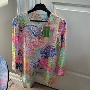 **NOT FOR SALE - SOLD” BNWT Lilly Pulitzer Amelia Island Tunic